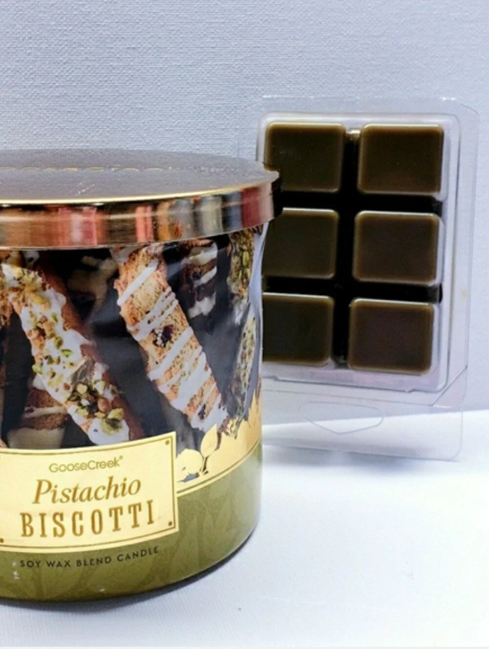 PISTACHIO BISCOTTI -Goose Creek Candle Wax Melts- $8 per pack